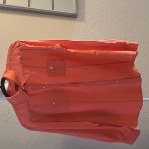 Tommy Bahama Silk Button Down Long Or Mid Sleeve Medium Shirt
